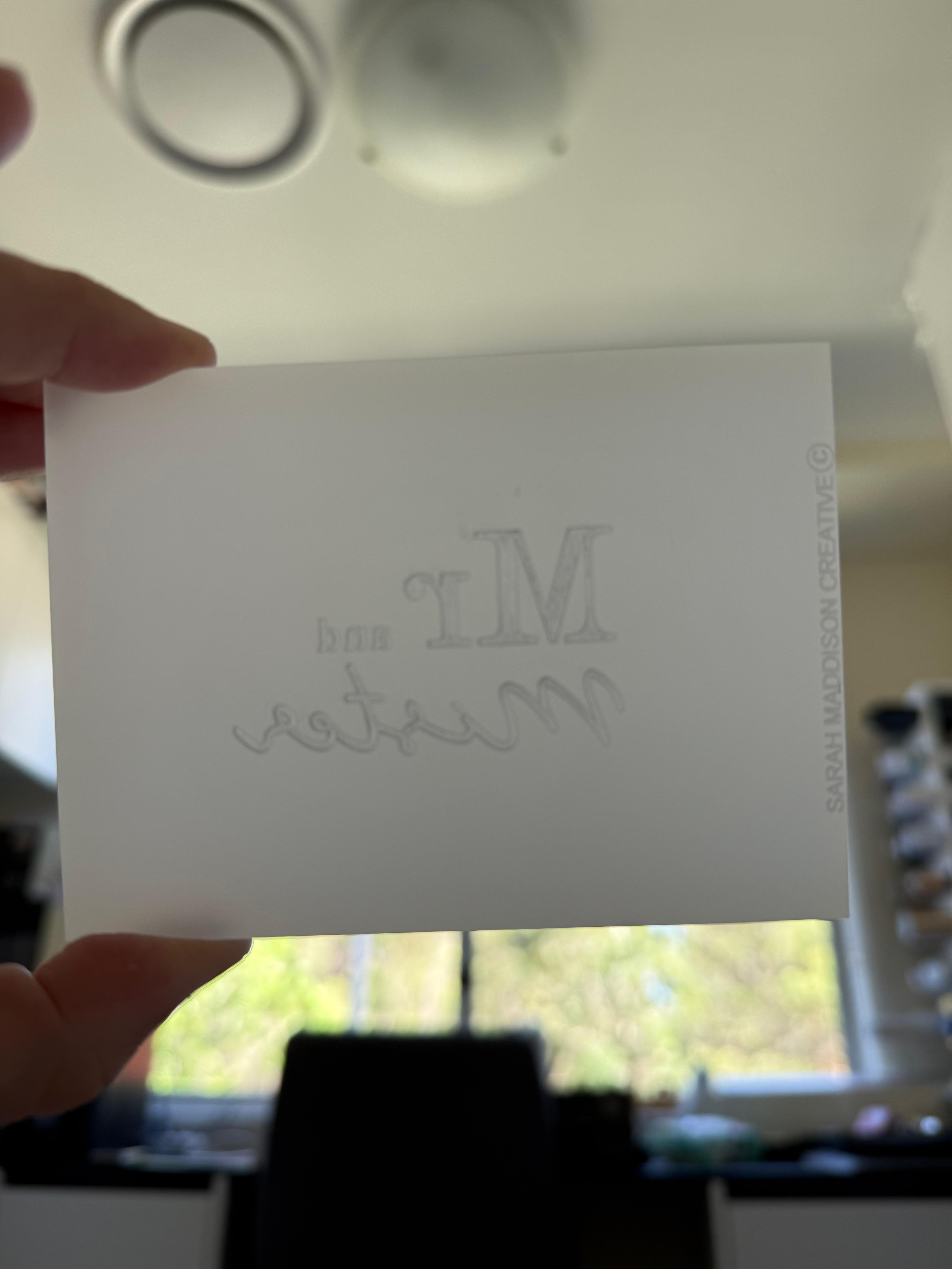 3D Plate - Mr & Mister