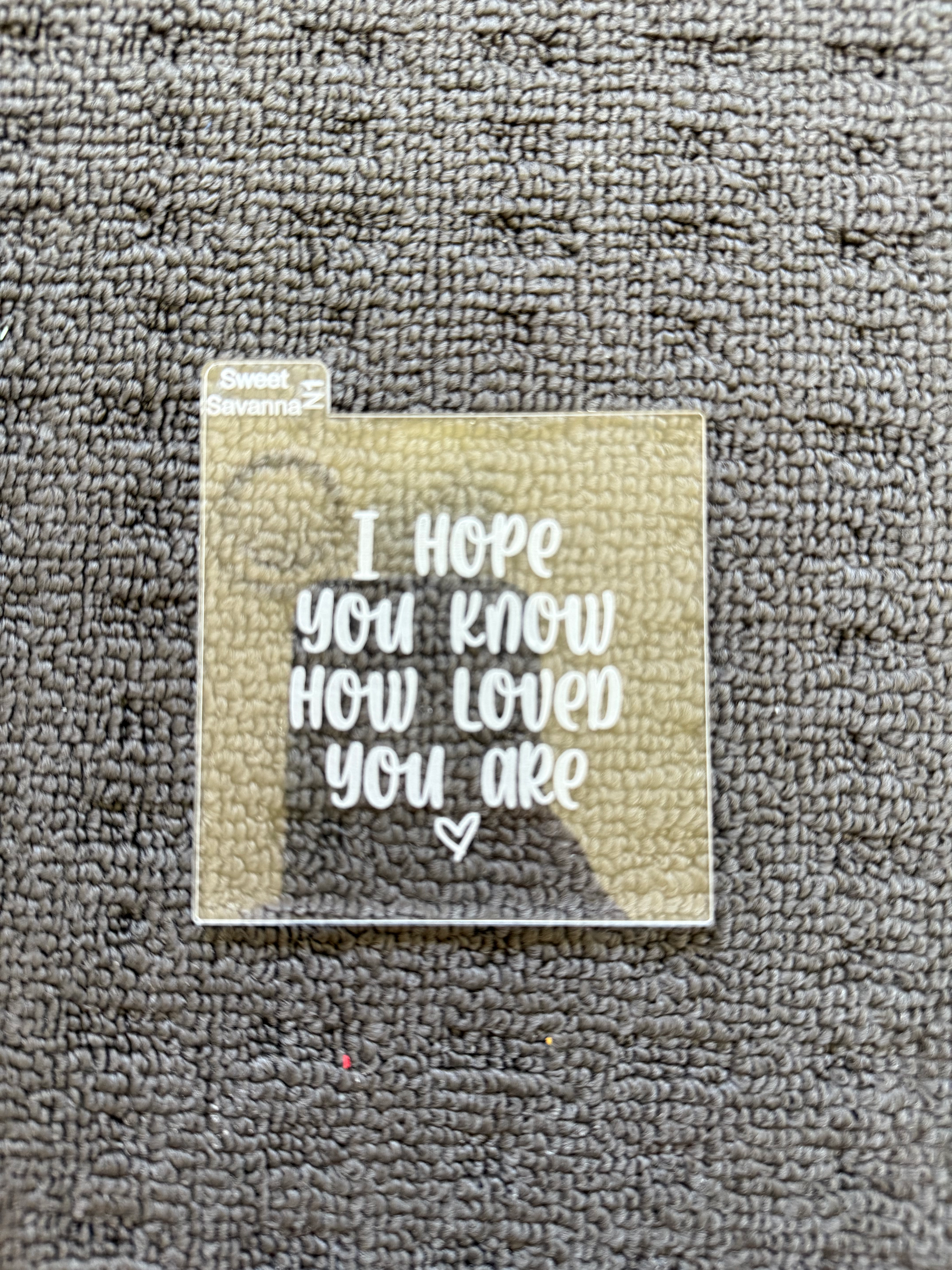 3D Plate - Your Loved