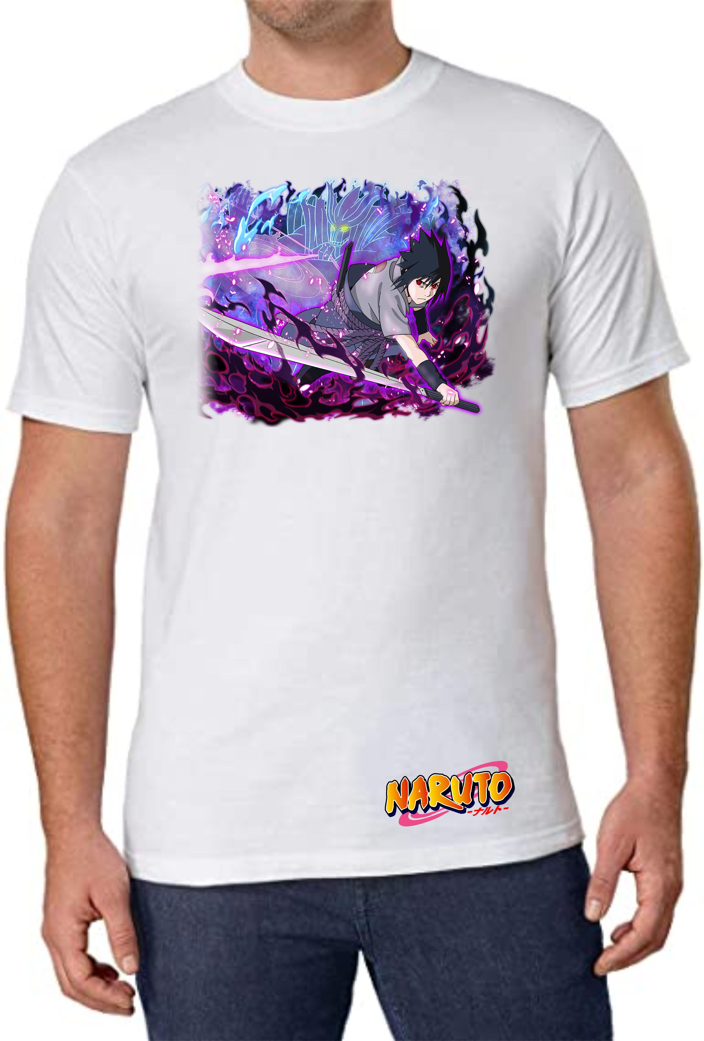 KOSZULKA TSHIRT NARUTO SASUKE SAKURA KONOHA NINJA 43