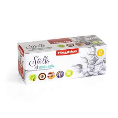 Miniatura: OŁÓWEK METALICZNY STELLO HB Z GUMKĄ DISPLAY 72 SZTUKI