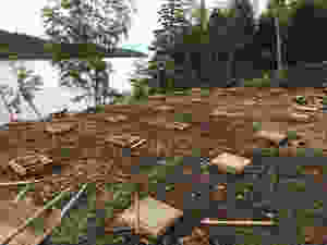 Cement Pads Stringer Beam Foundation DIY Cabin