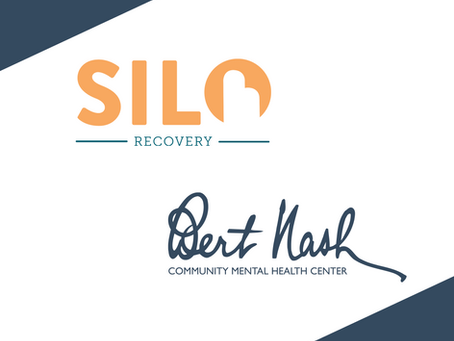 The Silo Recovery and Bert Nash Center logos.