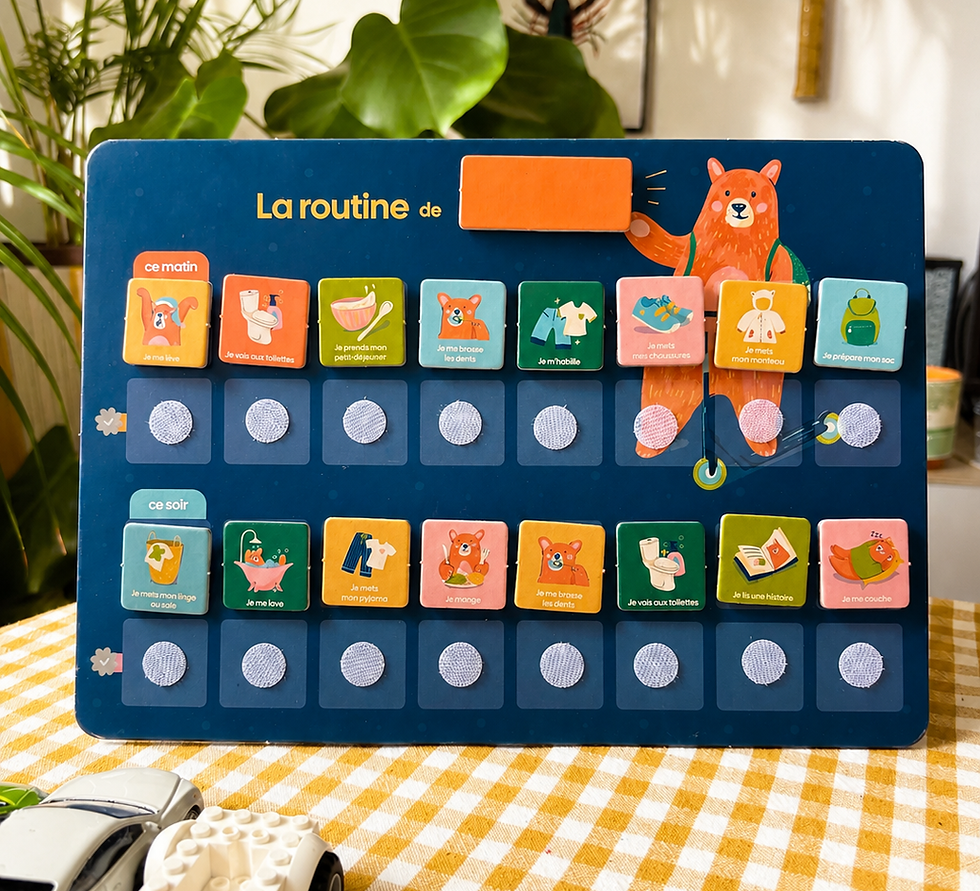 routine page accueil