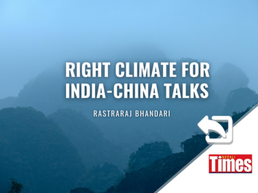 Right climate for India-China talks on climate change