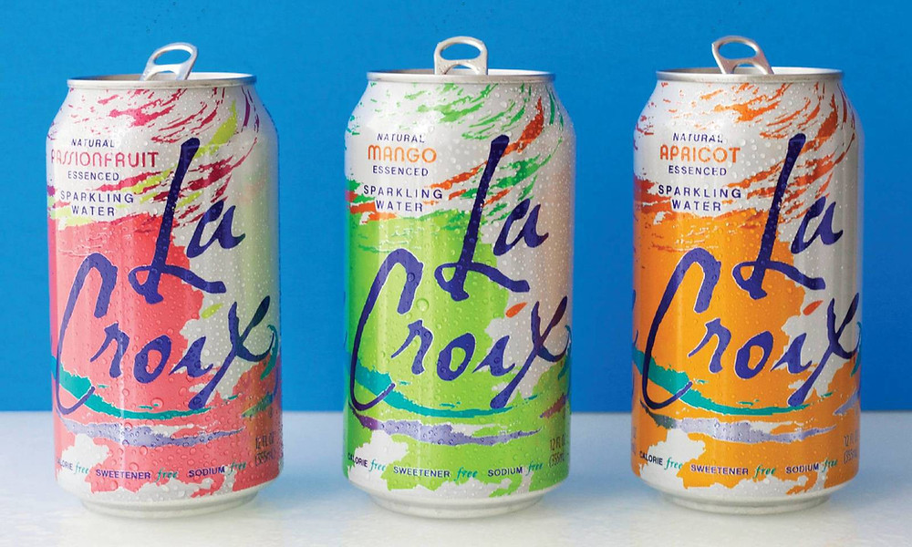 la croix using water soluble terpenes in beverages