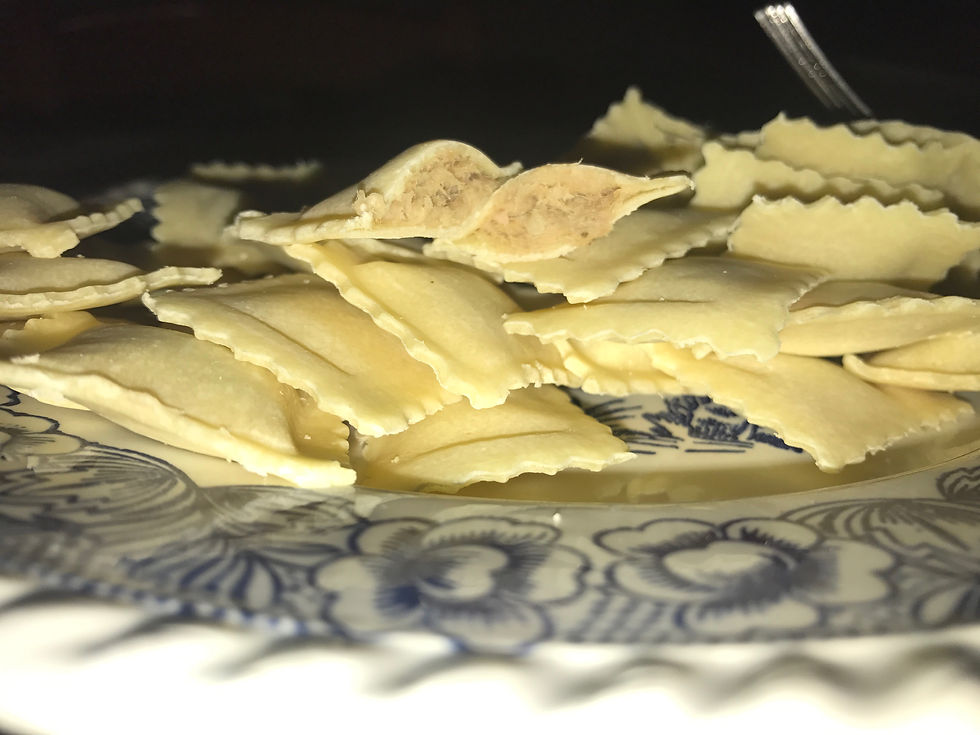 raviolini di carne