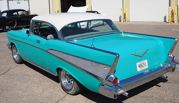 1957 Chevrolet Chevy Belair Turquoise Classic Vintage Tri5 Tri 5