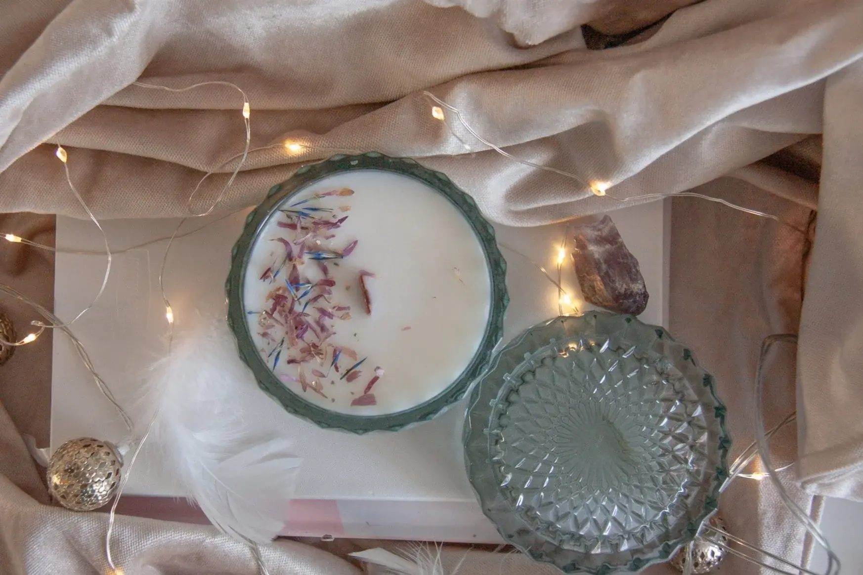 Chandelle Luxe Moment magique - Rêves & paillettes