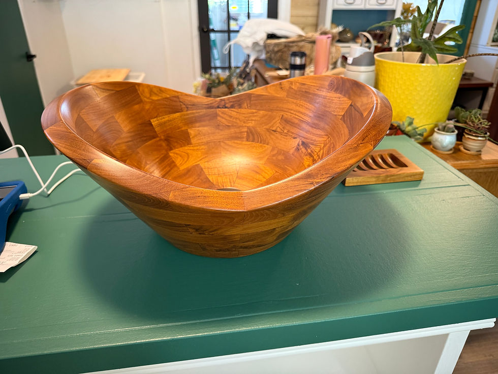 Miniature : Vasque en Teck #60002