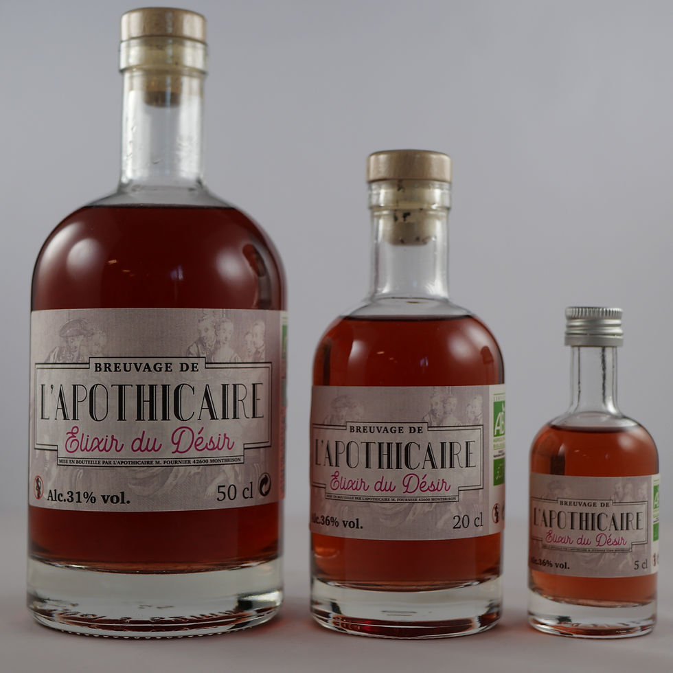 Miniature : Elixir du désir 50Cl Myrtille-Gingembre
