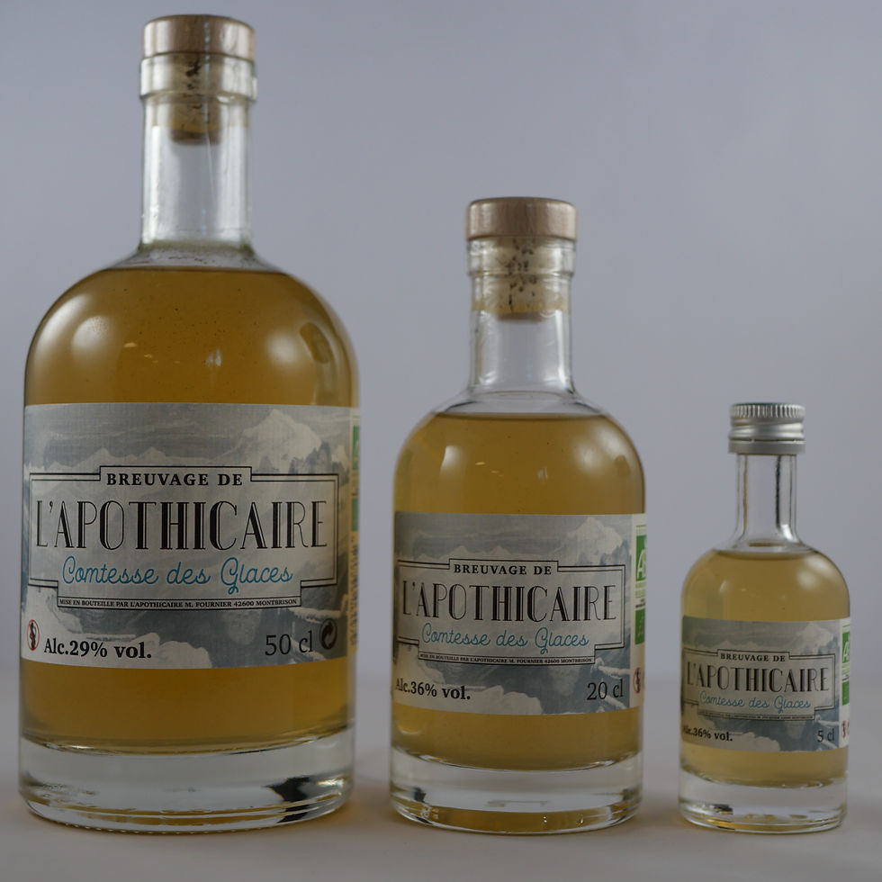 Miniature : Comtesse des glaces 20 cl Menthe-Citron