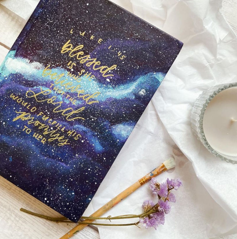 Thumbnail: Fully Custom Hand-Painted Bible