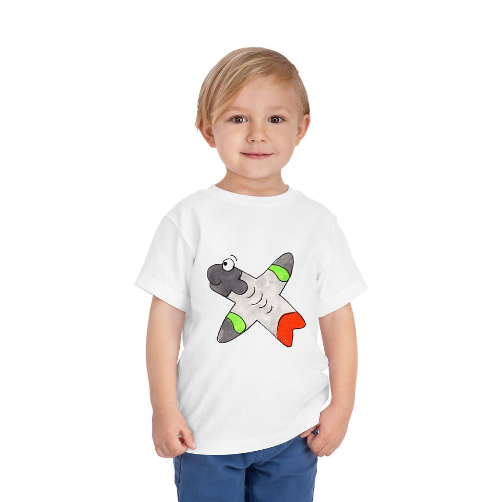 Thumbnail: Toddler Short Sleeve Tee - Xander X-ray fish