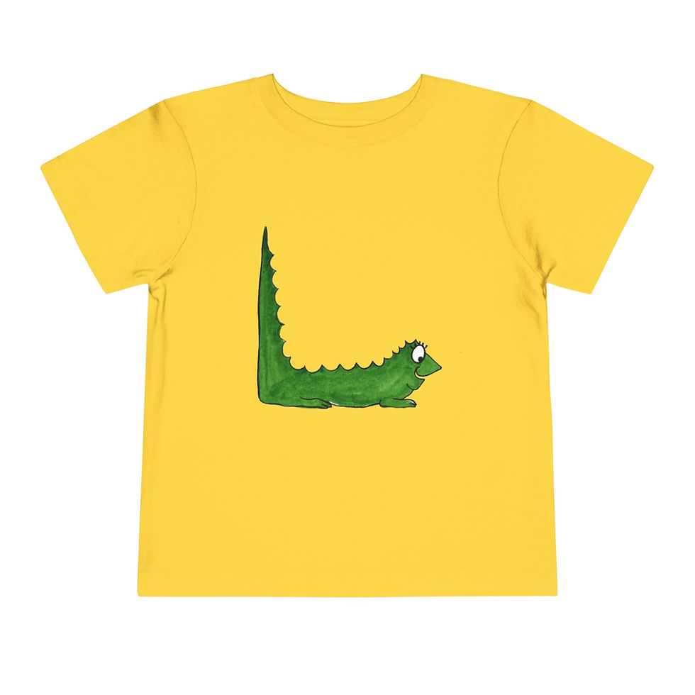 Thumbnail: Toddler Short Sleeve Tee - Levi Lizard