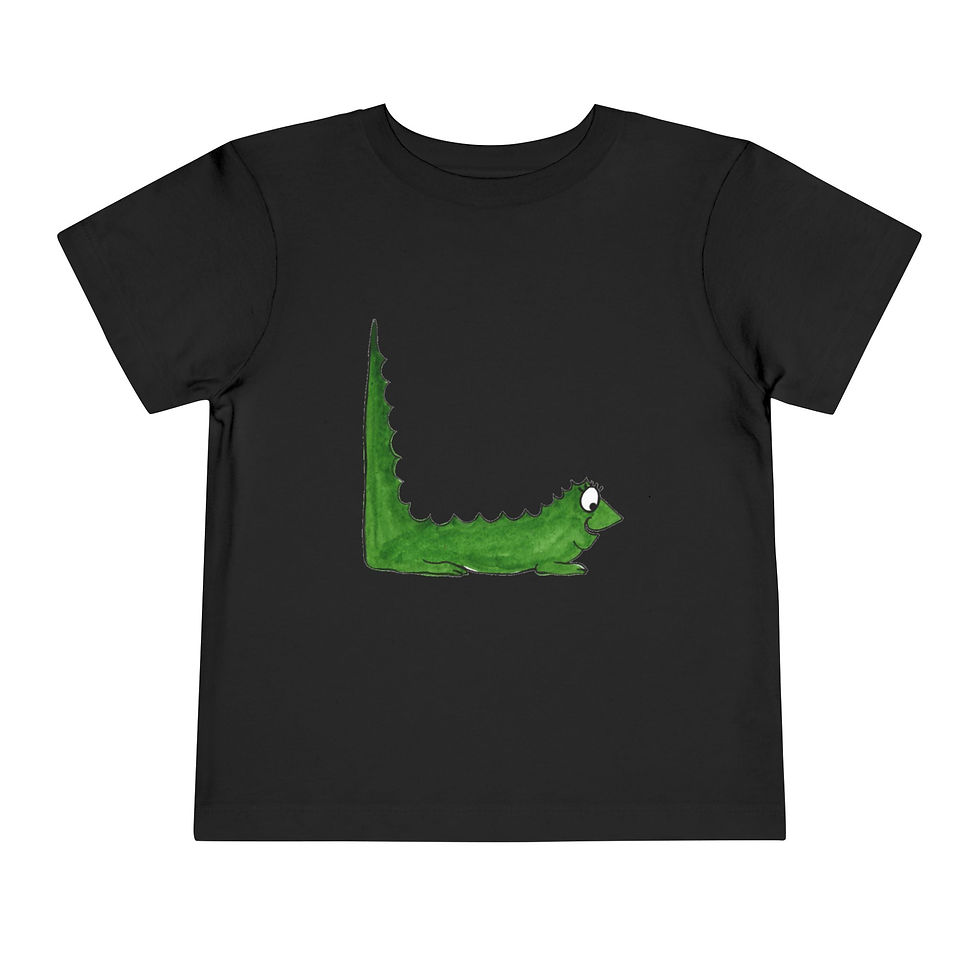 Thumbnail: Toddler Short Sleeve Tee - Levi Lizard
