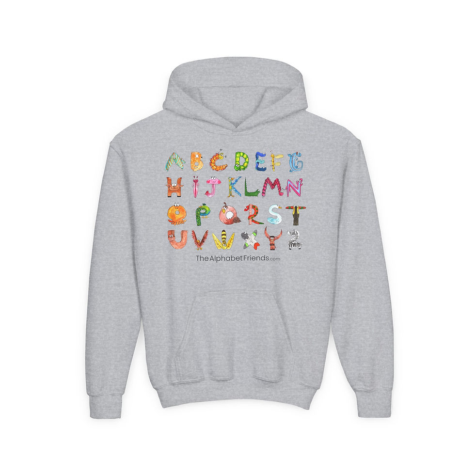 Thumbnail: Youth Heavy Blend Hooded Sweatshirt
