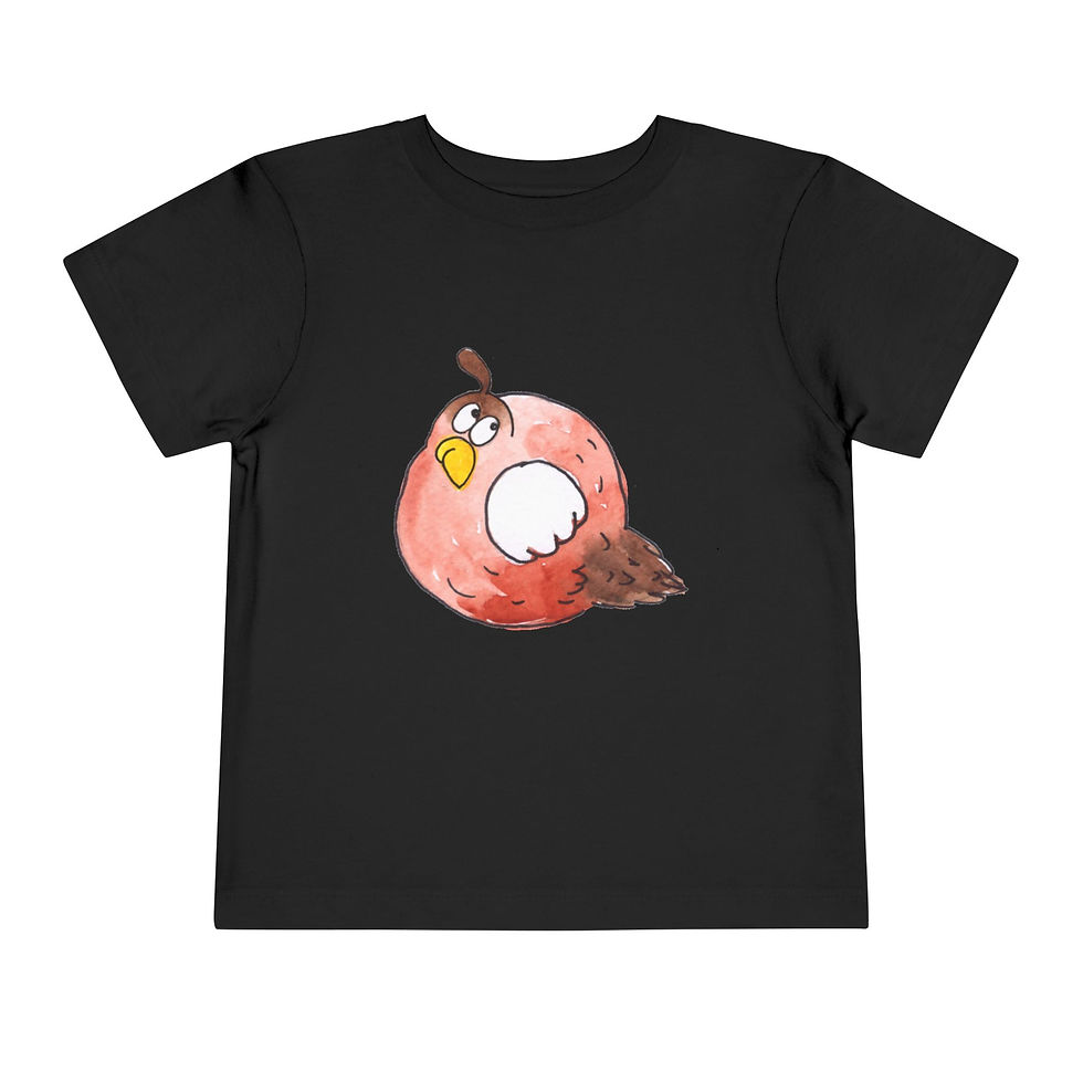 Thumbnail: Toddler Short Sleeve Tee - Quentin Quail