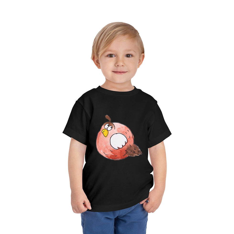Thumbnail: Toddler Short Sleeve Tee - Quentin Quail