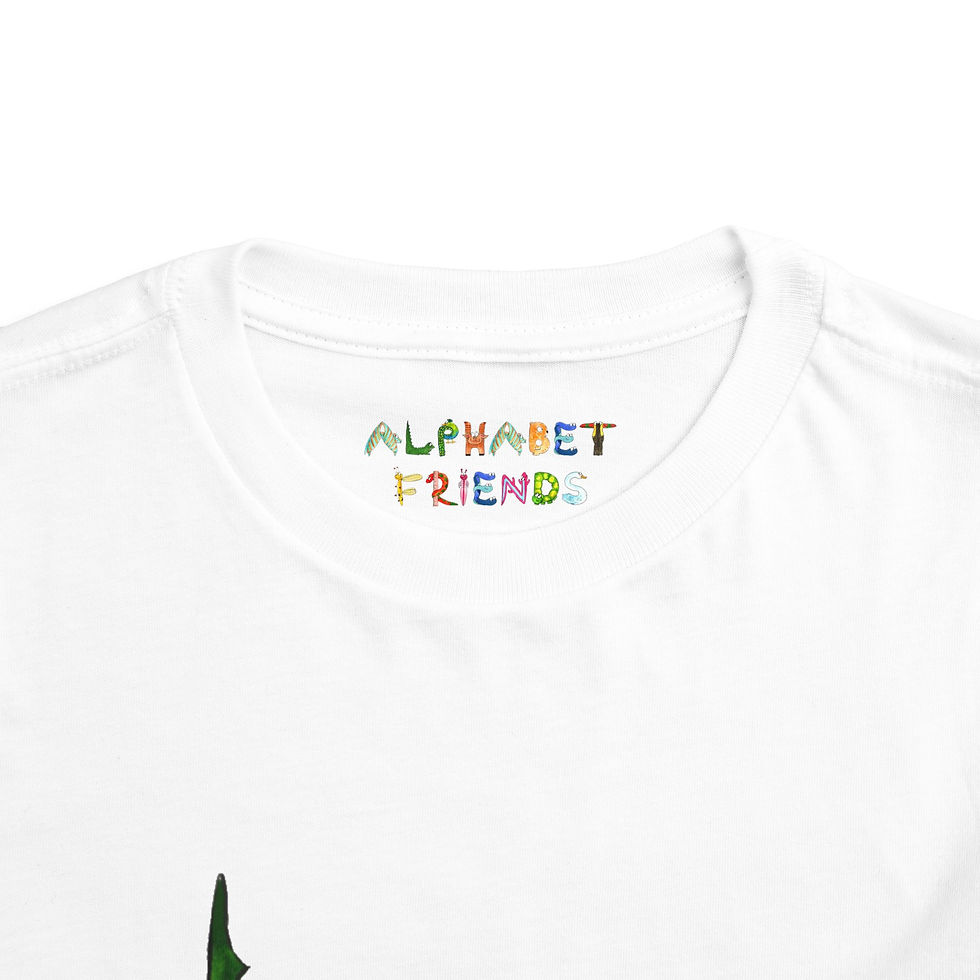 Thumbnail: Toddler Short Sleeve Tee - Levi Lizard