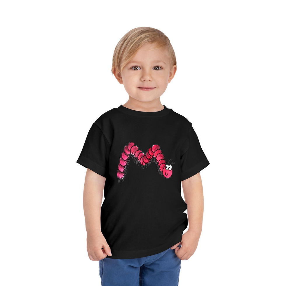 Thumbnail: Toddler Short Sleeve Tee - Molly Millipede