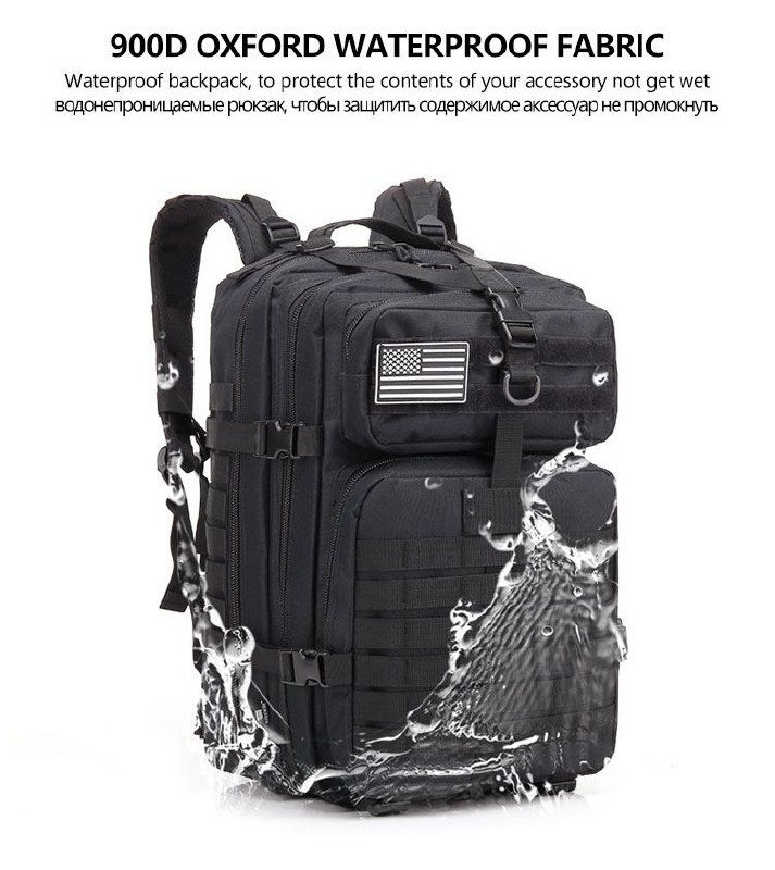 Miniatura: MOCHILA TÁCTICA MOLLE 50 litros