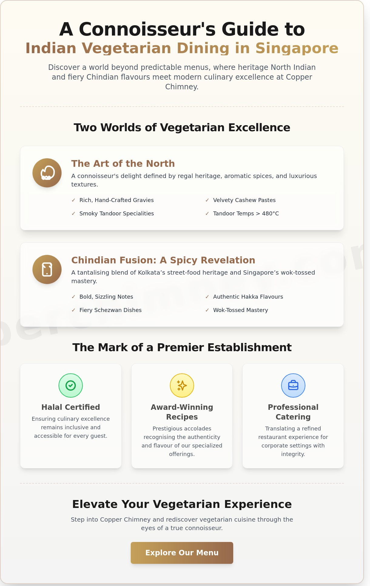 Indian vegetarian restaurant singapore