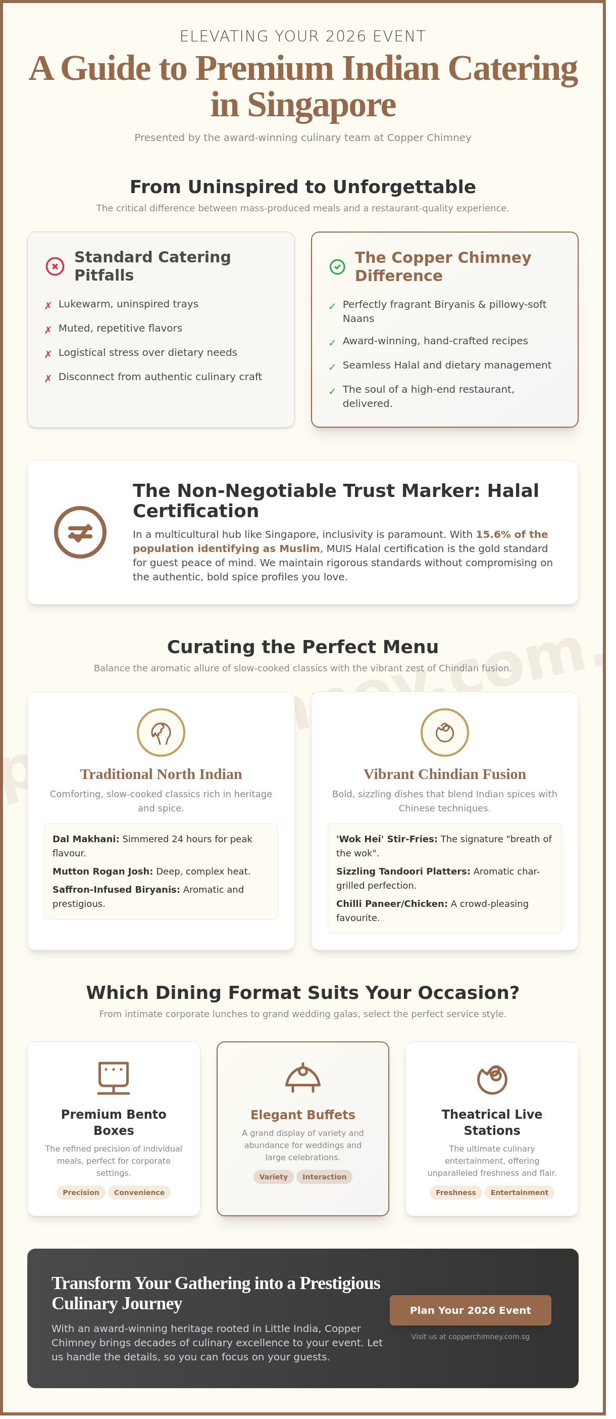 Indian catering services singapore
