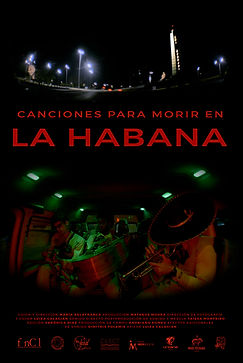 Poster Canciones para morir en La Habana