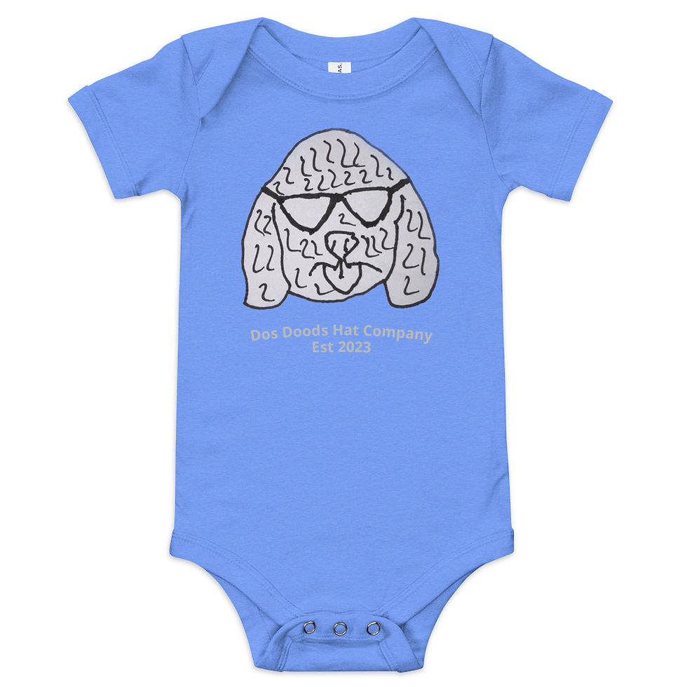 Thumbnail: Doodle Baby short sleeve one piece