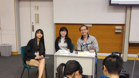 浸大學生會粵語週活動 配音員訪問