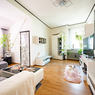 Wohnzimmer 4-Zimmer-Wohnung