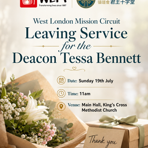 Leaving Service for Deacon Tessa Bennett