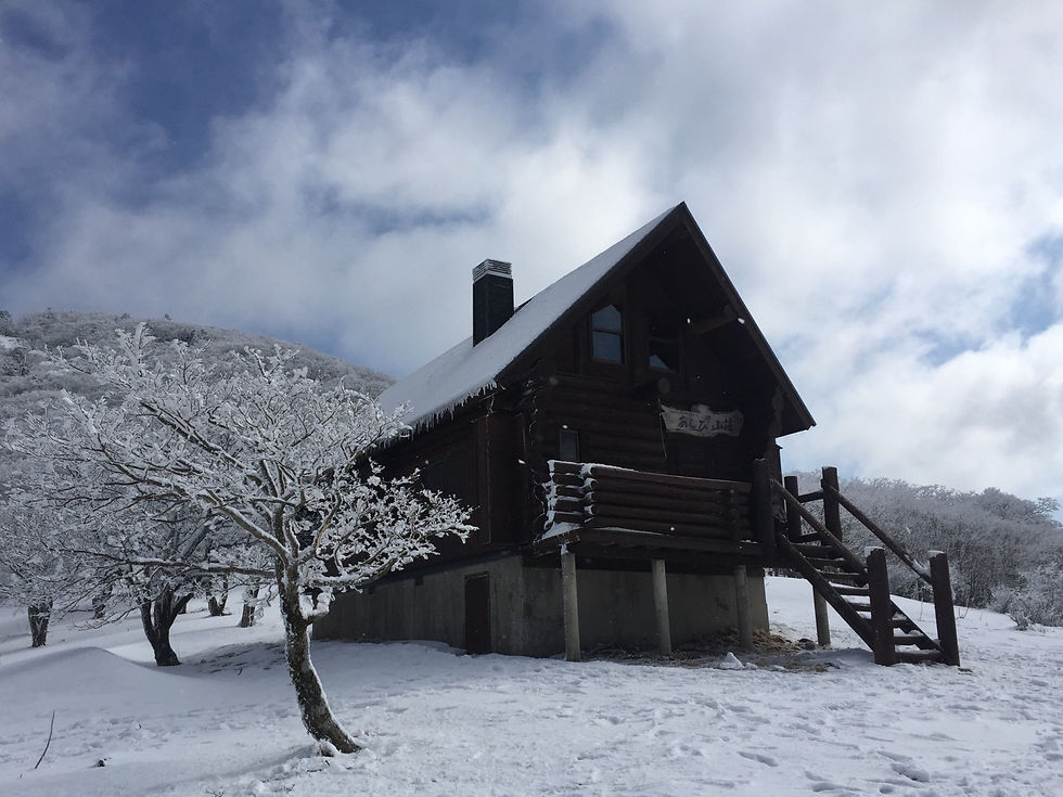 冬のあしび山荘