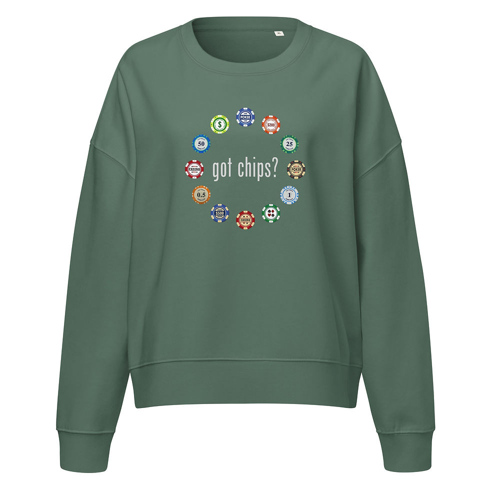 Thumbnail: Women’s "Got Chips" Organic Crew Neck Sweatshirt