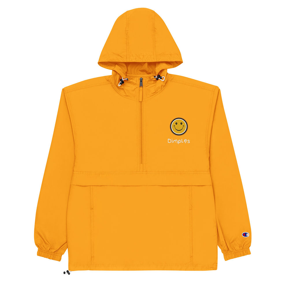 Thumbnail: Dimples Embroidered Champion Packable Jacket