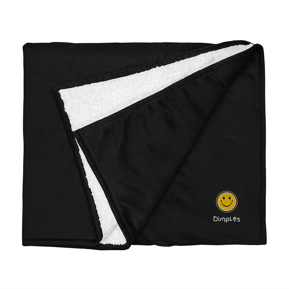 Thumbnail: Dimples Premium sherpa blanket