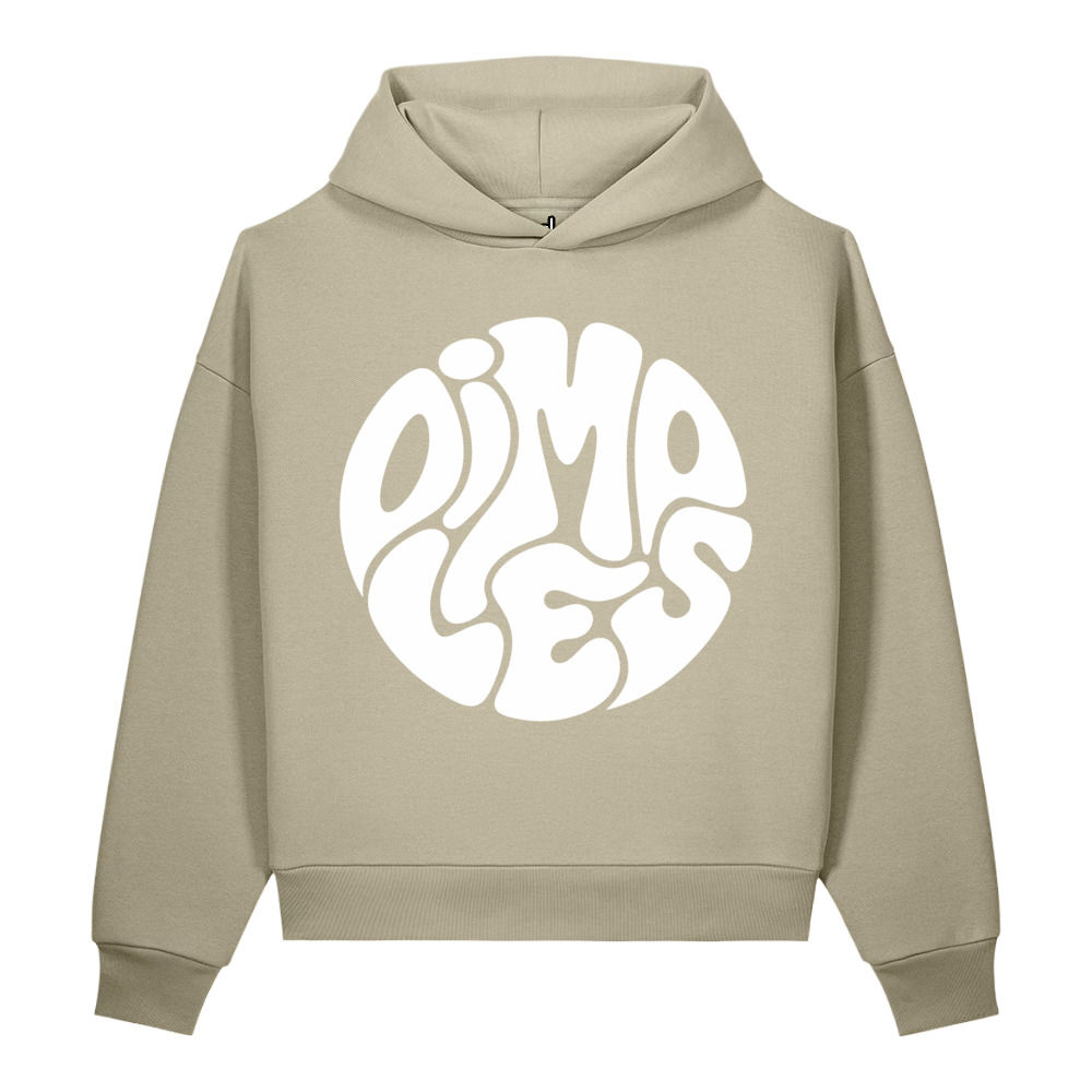 DIMPLES Retro Circle Unisex Premium Heavyweight Hoodie