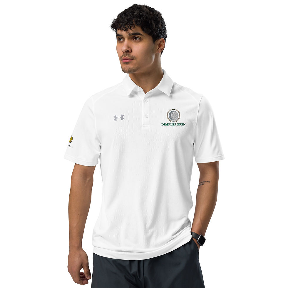 Thumbnail: Dimples Open men's golf polo