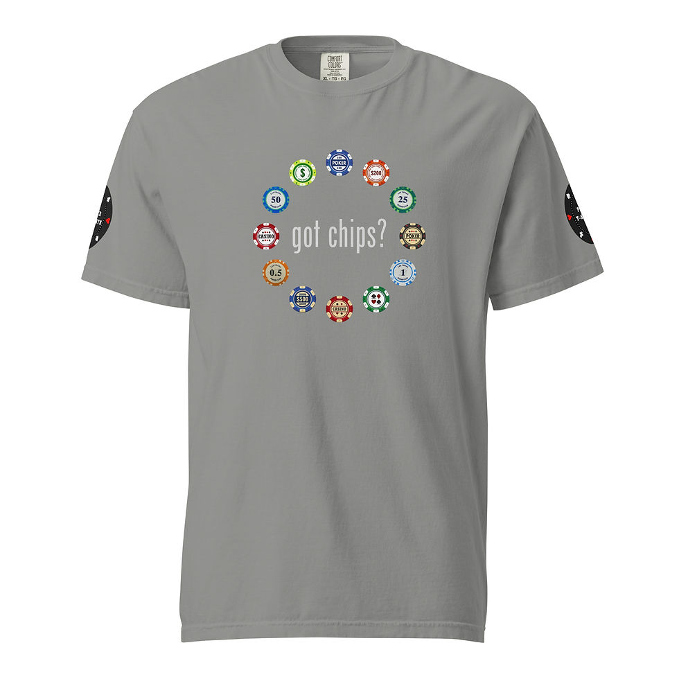 Thumbnail: Unisex "Got Chips" Garment-dyed Heavyweight t-shirt