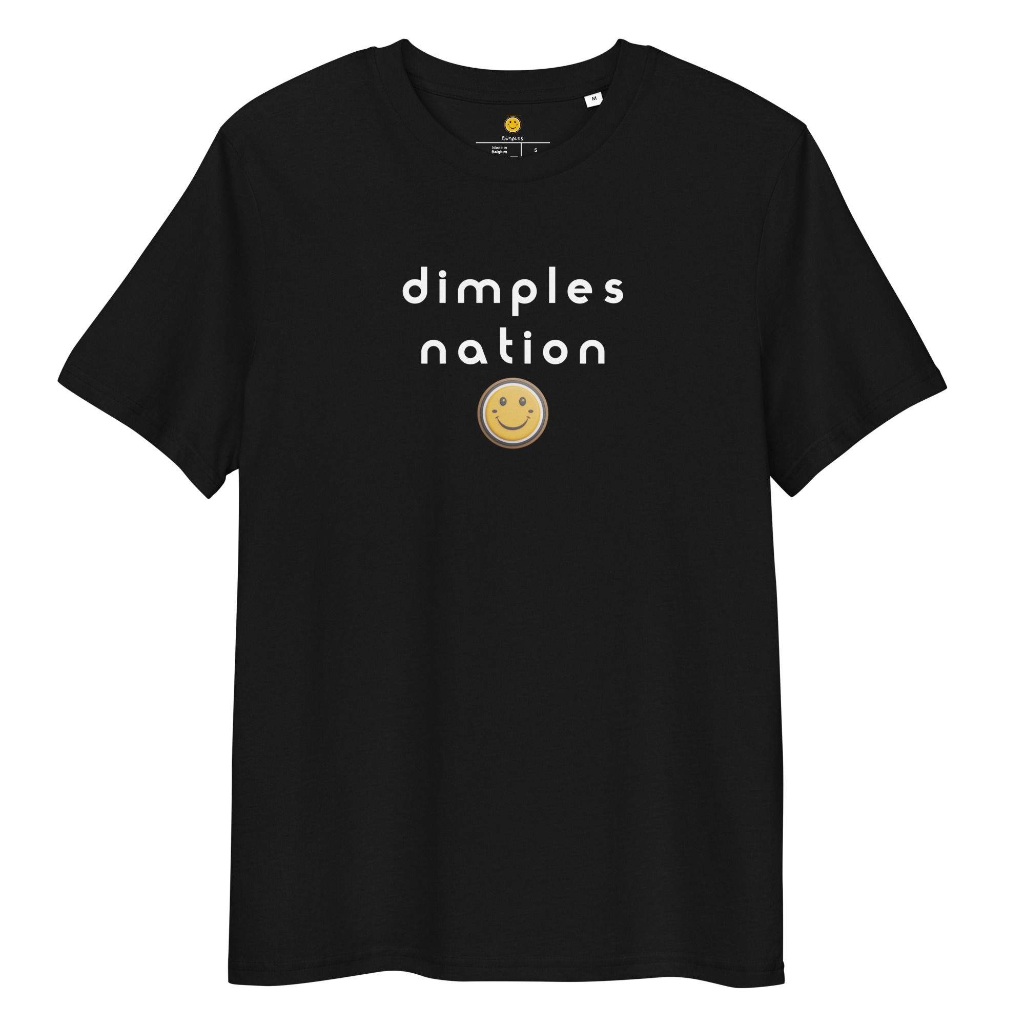 Dimples Nation Unisex organic ribbed neck t-shirt