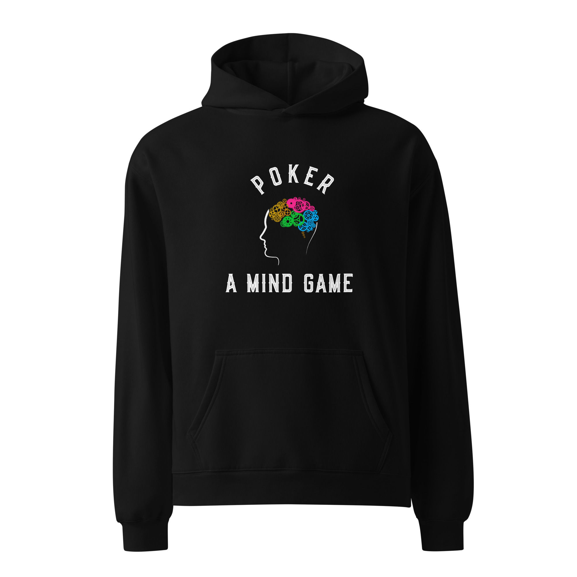 Unisex "Poker - A Mind Game" oversized hoodie