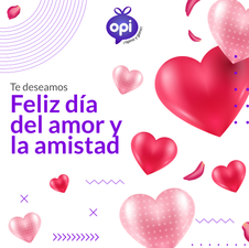 Corazones 3D flotando 