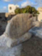 Beach Stone Fish Marble Carving Naxos