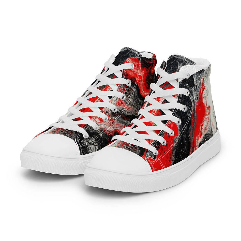 Thumbnail: Men’s high top canvas shoes