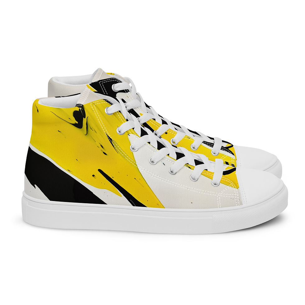 Thumbnail: Men’s high top canvas shoes