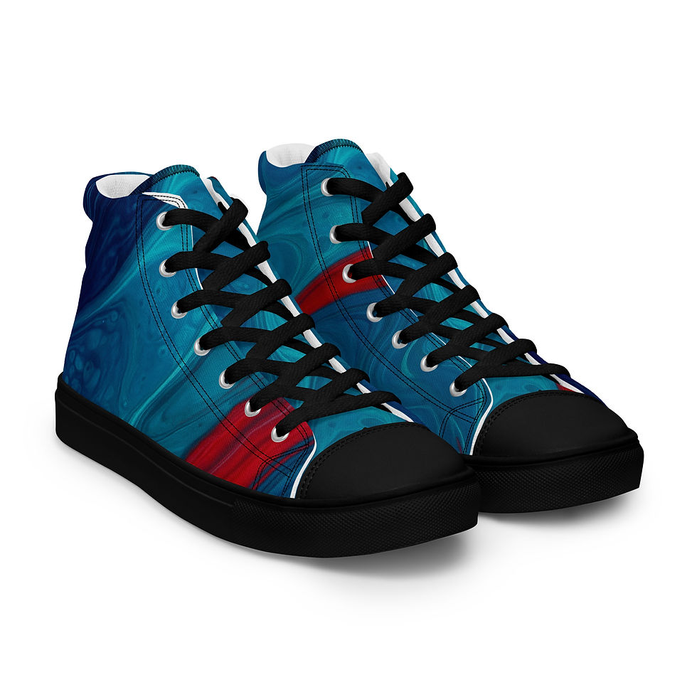 Thumbnail: Women’s high top canvas shoes