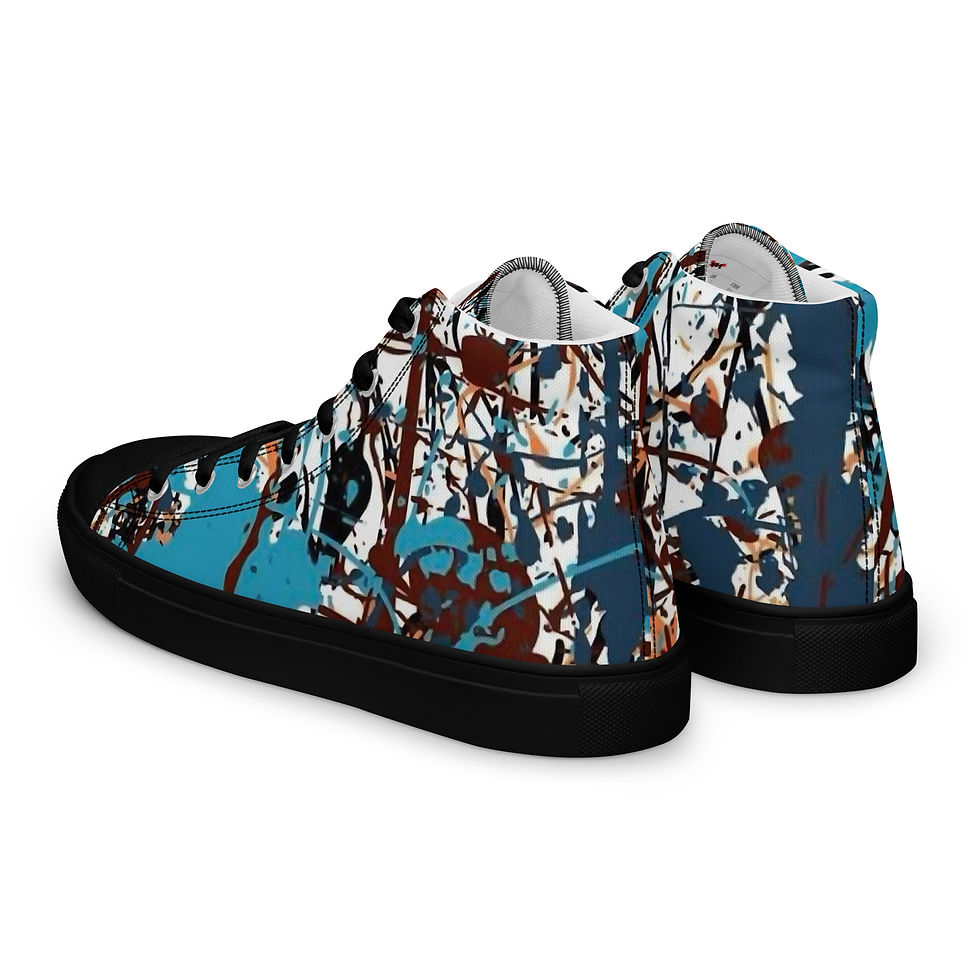 Thumbnail: Women’s high top canvas shoes