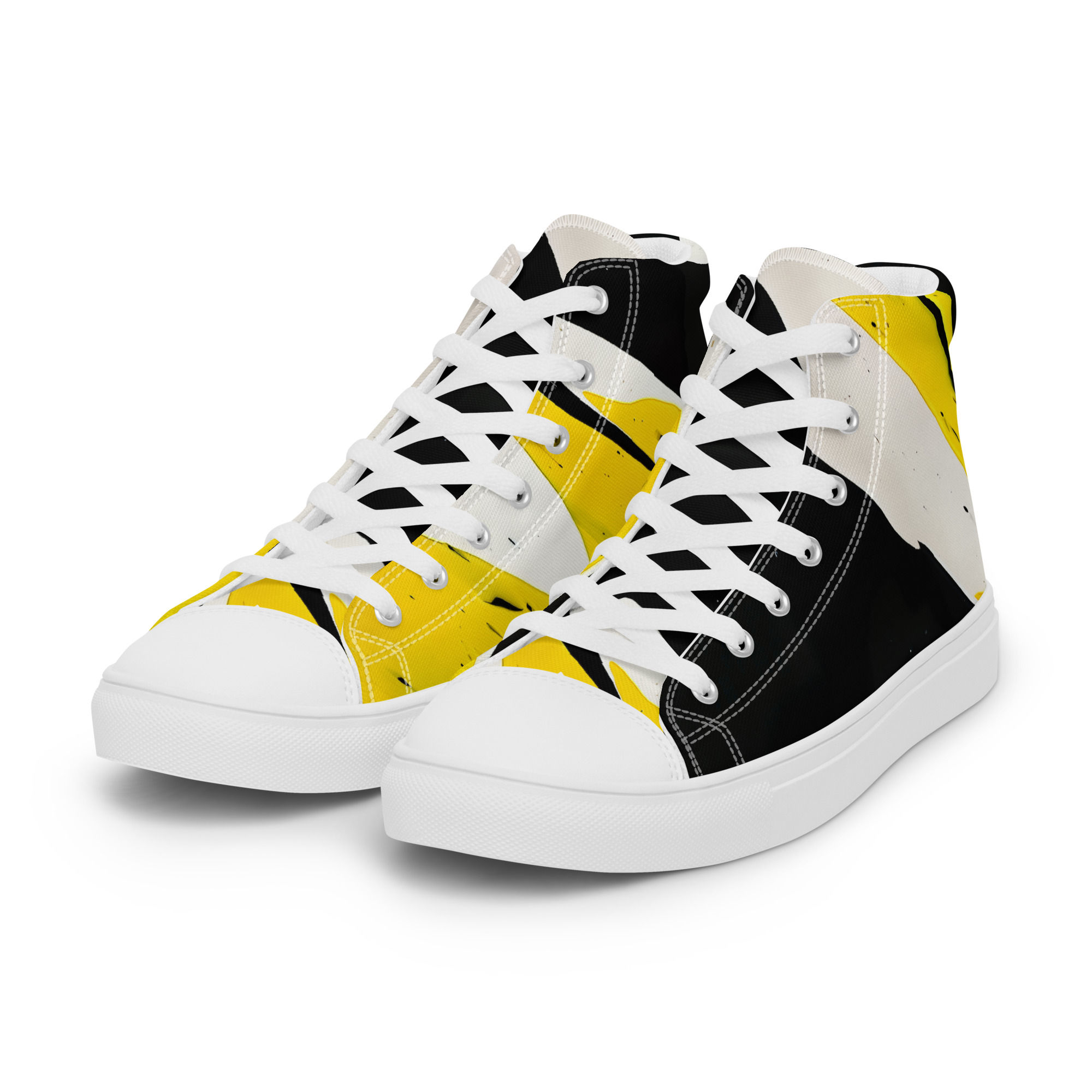 Women’s high top canvas shoes