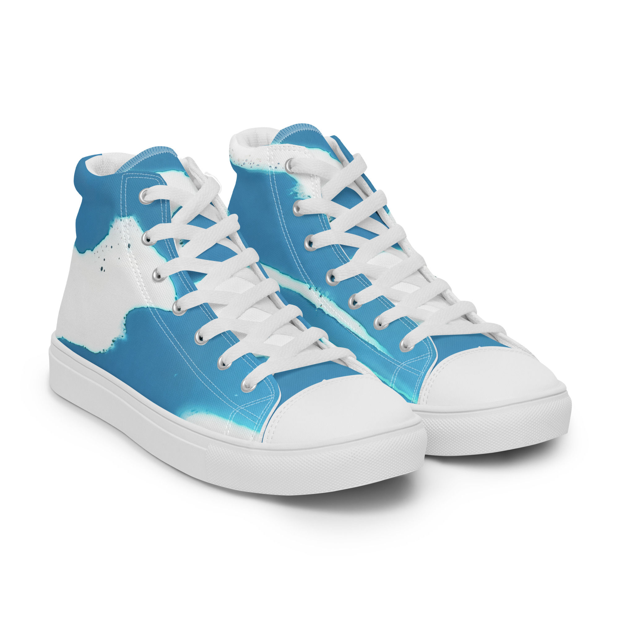 Men’s high top canvas shoes