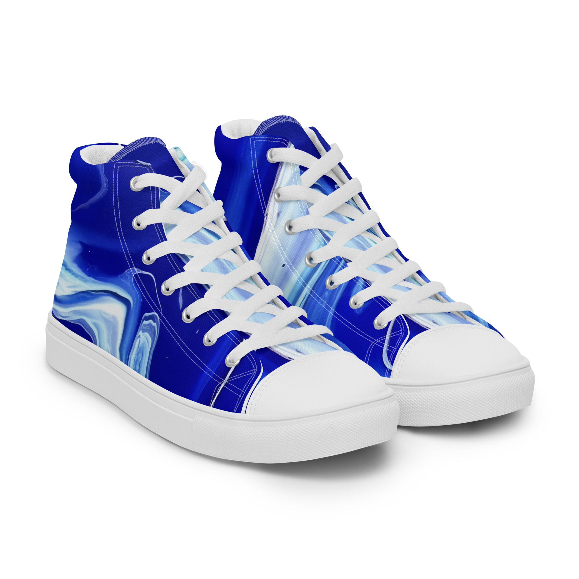 Men’s high top canvas shoes